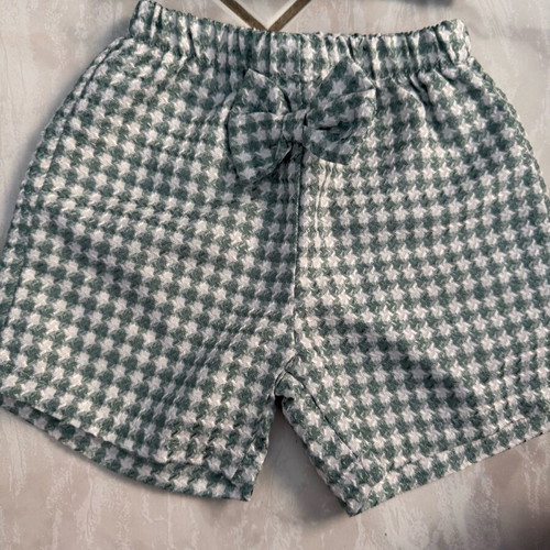 Girls' set for 3-year-old like new, white and green