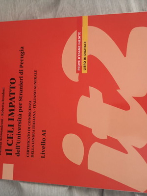Il Celi Impatto (A1) book like new, Italian