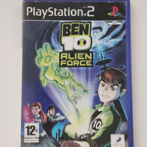 Ben 10 Alien Force PS2 game used, complete