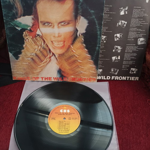 Adam and the Ants Kings of the Wild Frontier vinyl record like new, rock