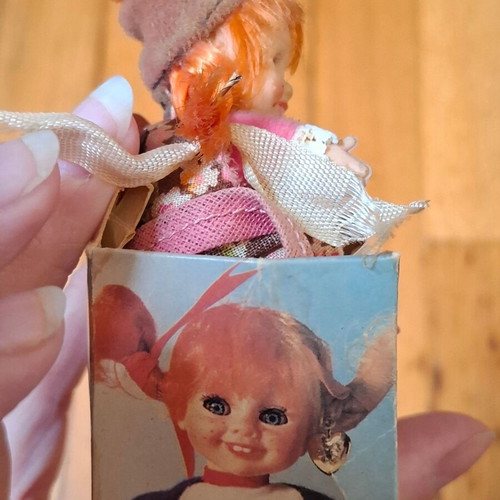 Vintage Pippi Longstocking doll by El Greco