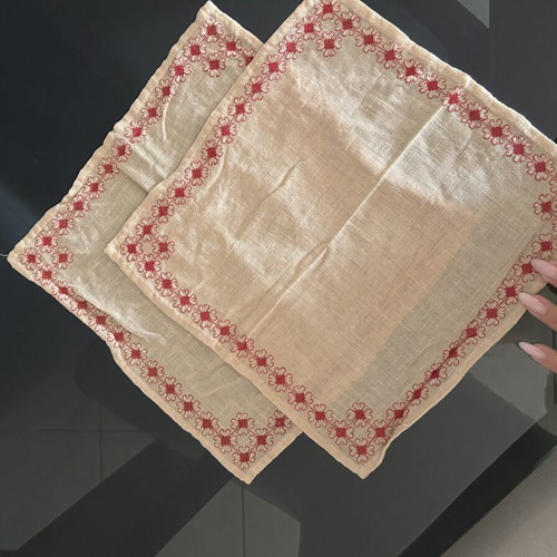 Handmade vintage handkerchiefs