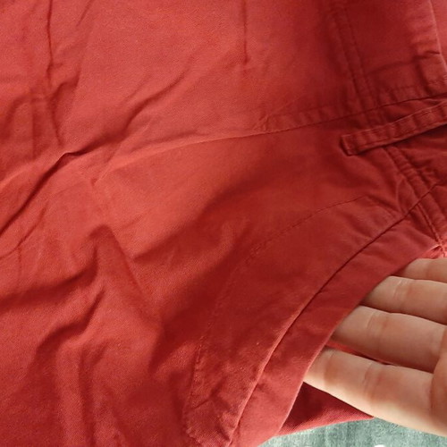 Attrattivo cotton shorts like new, size L, red