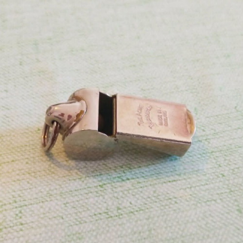 The ACME Thunderer Vintage Metal Whistle Made in England like new