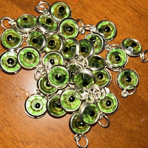 Green craft eyes like new, pack of 30