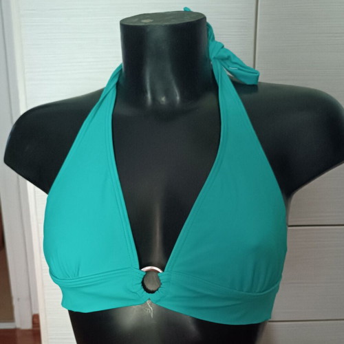 Erka bikini top like new, turquoise, size medium