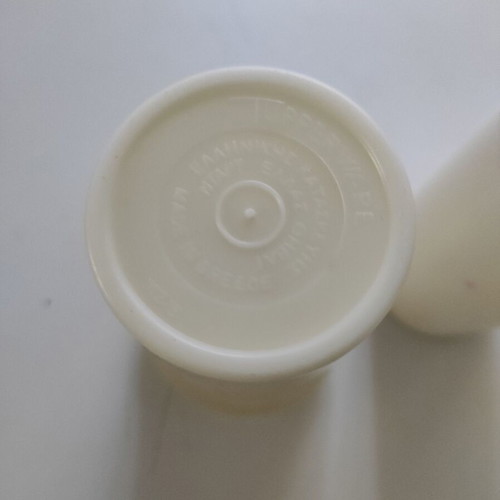 Tupperware spice set, 3 pieces, missing lids