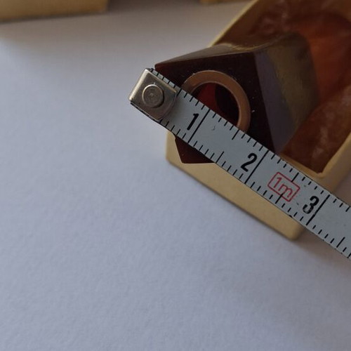 Retro Amber Smoking Pipe 10g New with Original Box