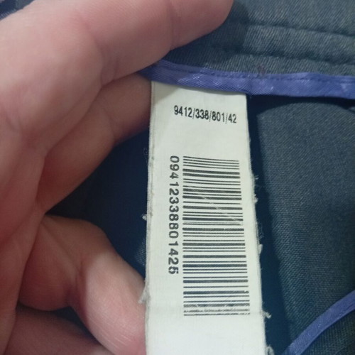 Zara Basic women's gray office pants used, size EUR 42
