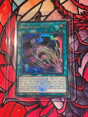 Nightmare Pain Emblazoned UR 25LP-EN005 new Yu-Gi-Oh card