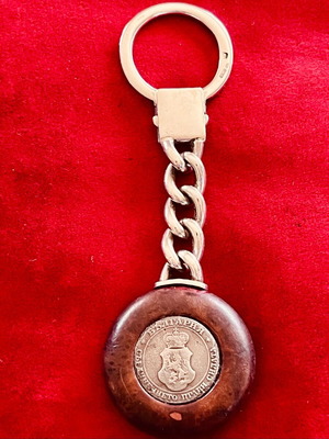 Vintage ασημένιο 925 χειροποίητο μπρελόκ κλειδιών μεταχειρισμένο