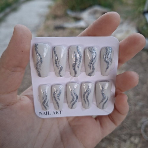 Press On Nails New Set With Application Tools