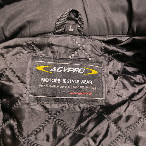AGV Pro Explorer motorcycle jacket large, like new, Condura with back protection
