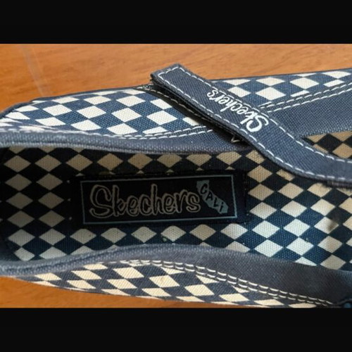 Skechers Mary Jane shoes like new, white and blue, size 40