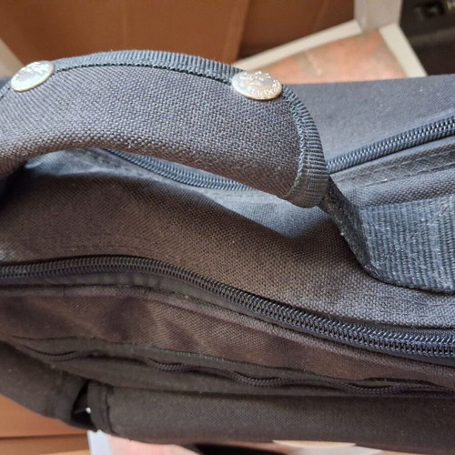 Star Dragon men's shoulder bag like new, black