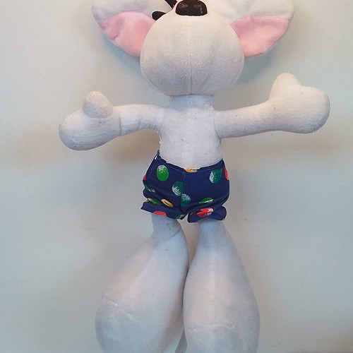 Mouse Diddl Thomas Goletz plush used, 32 cm length