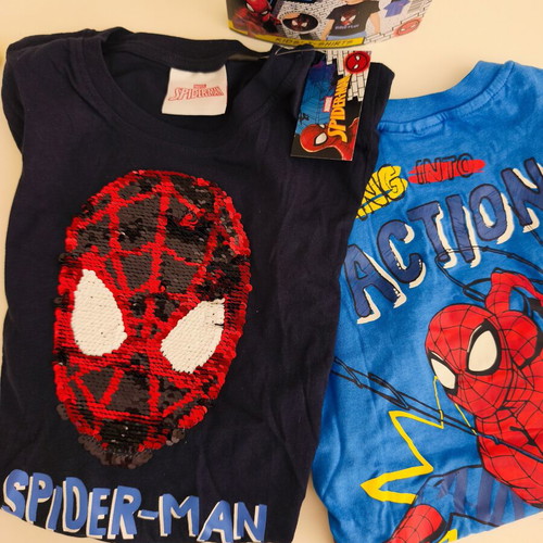 Spiderman Marvel t-shirt set limited edition new, sizes 122-128 cm