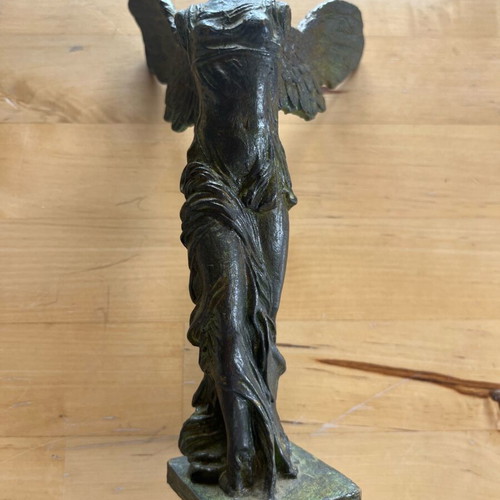 Replica of Nike of Samothrace statue used, decorative