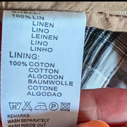 Sivati linen dress size large like new with lace details