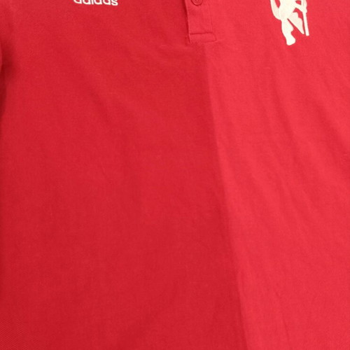 Manchester United Adidas 2017 polo shirt used size M