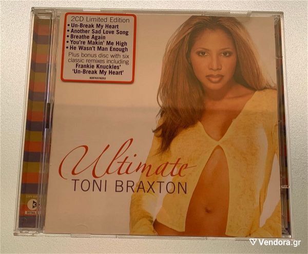  Ultimate Toni Braxton 2cd's limited edition