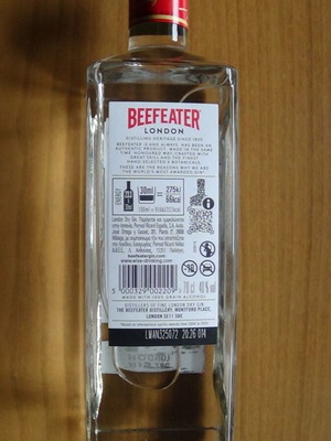 Beefeater gin bottle 700 ml new, sealed
