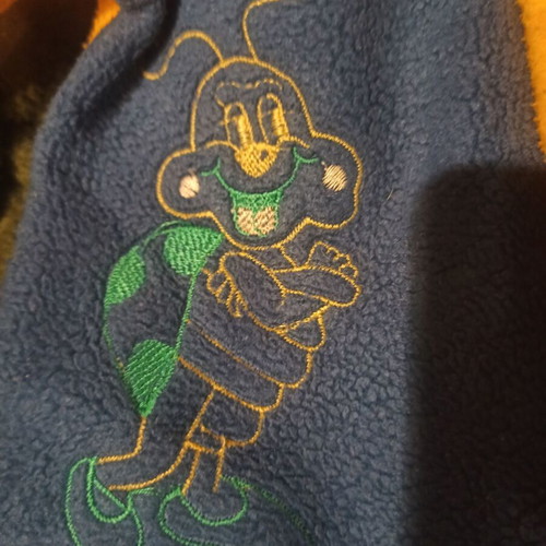 Fleece romper used for 3-6 months, warm for winter