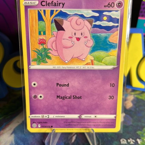 Clefairy BRS Pokemon Card mint condition