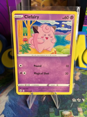 Clefairy BRS Pokemon Card mint condition