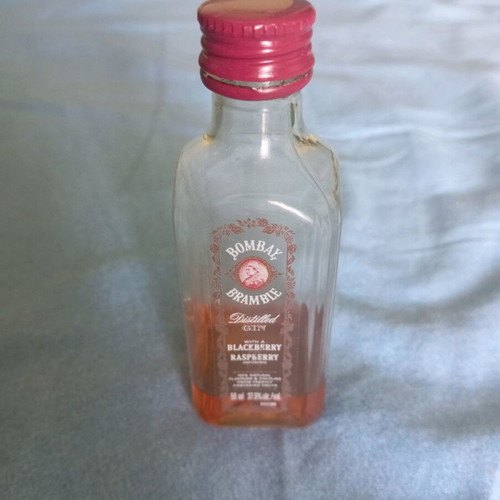 Bombay collectible miniature used, plastic bottle