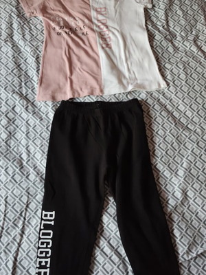 Evita summer set for girls with capri pants