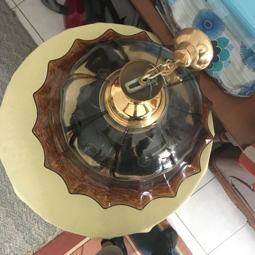Murano vintage lamp used in excellent condition