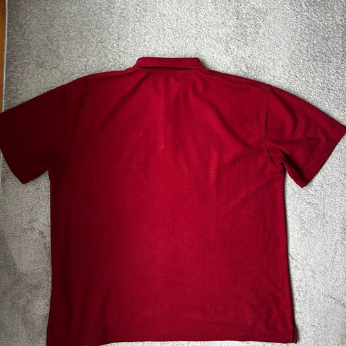 Carhartt Wip polo shirt with chest pocket XL used, red