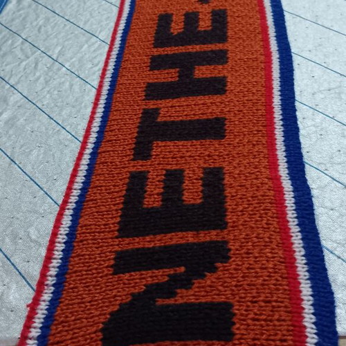 Netherland decorative wall scarf, wool 70%
