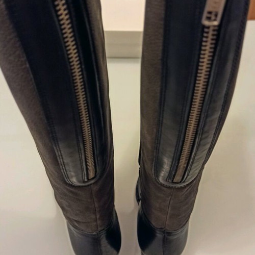 Bournazos boots new, leather, size 40, black and gray