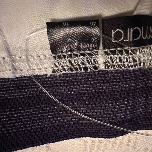 Esmara white trousers used, size 38