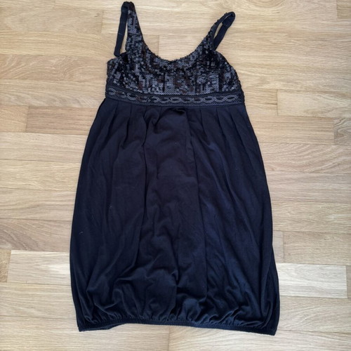 Hyper black sleeveless dress blouse S/M like new