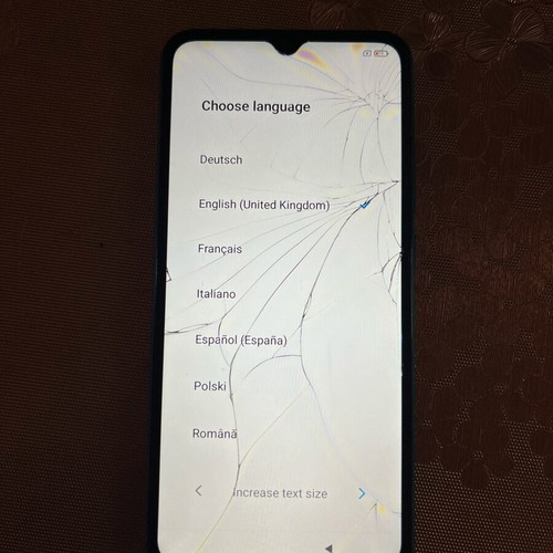 Xiaomi Redmi 9A μεταχειρισμένο με σπασμένη οθόνη, 6.53 ίντσες, 13 MP κάμερα