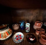 Ceramic collection used, 35 pieces