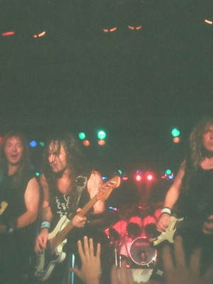 Iron Maiden 4 αυθεντικές φωτογραφίες 35mm από συναυλία στο Ιβανώφειο 1995 σαν καινούργιο