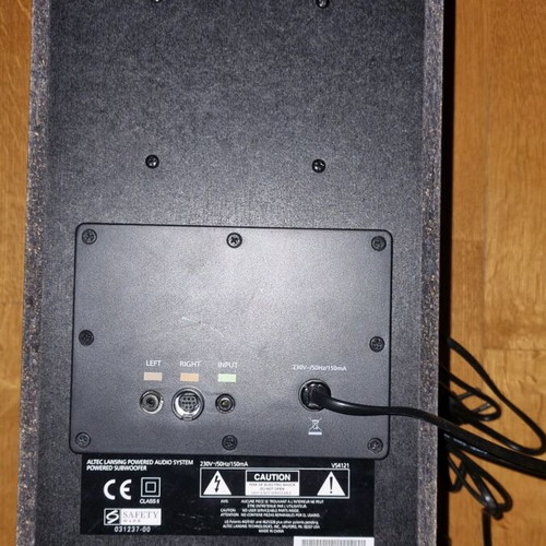 Altec Lansing VS4121 2.1 subwoofer like new, fully functional woofer