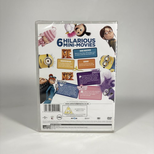DVD 6 Mini-Movies Collection From Despicable Me & Despicable Me 2 sealed with English subtitles