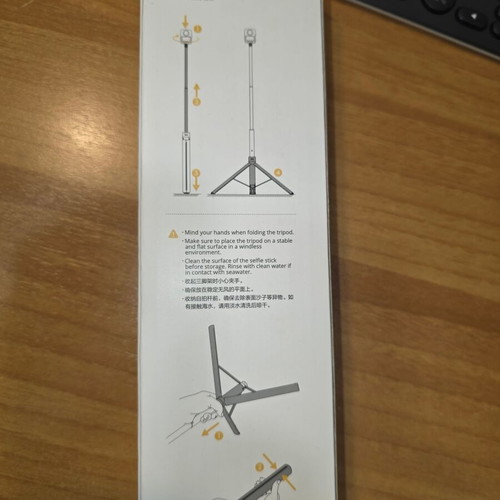 DJI Osmo 1.6m tripod selfie stick portable new