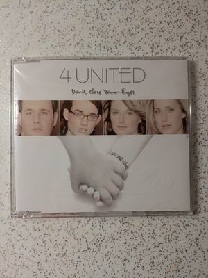 4 United Don't Close Your Eyes CD new
