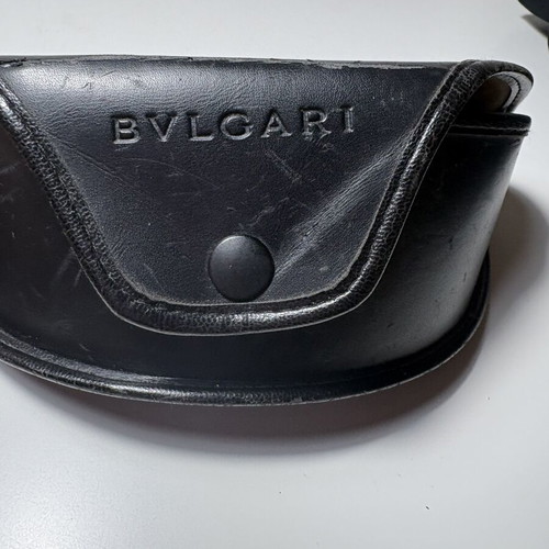 Bvlgari sunglasses like new with case, black