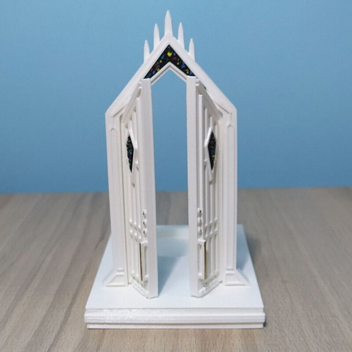 Kingdom Hearts Door to Darkness 3D printed candle figure new
