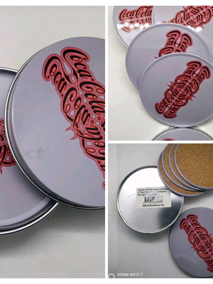 Coca-Cola vintage coasters 4 σουβέρ