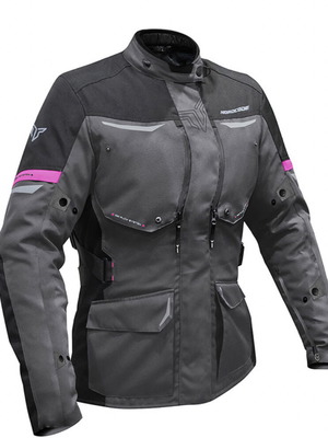 Nordcode Senegal Women's 4-Season Motorcycle Jacket gray/black like new