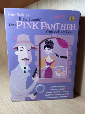 Pink Panther 5 Movies DVD Box like new with Greek subtitles