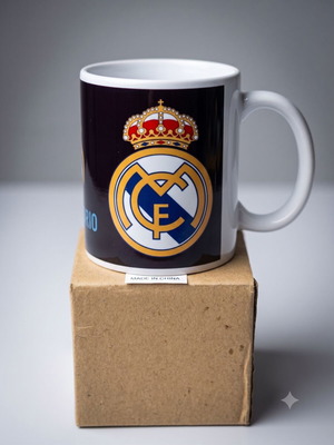 Real Madrid Ceramic Mug new with Cristiano Ronaldo print